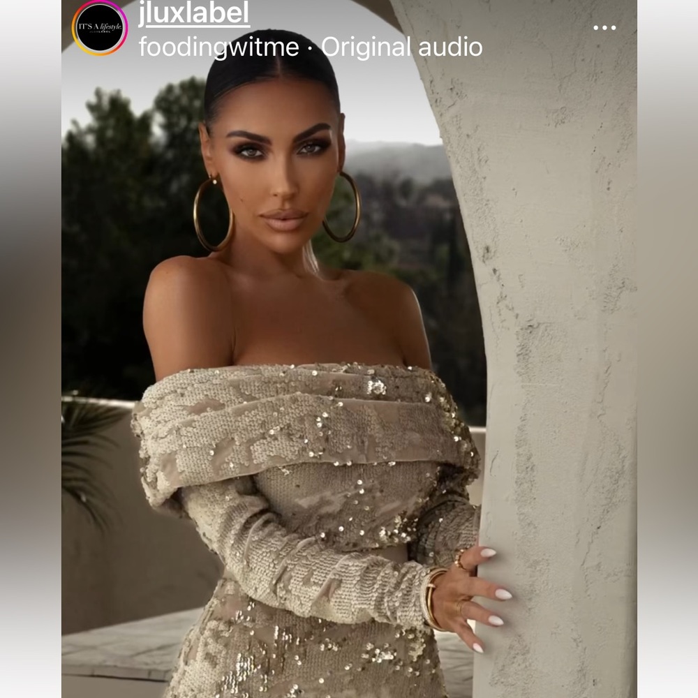 Searching For This JLUXELABEL reversible sequin Bodysuit - Not Selling